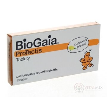 BioGaia ProTectis žuvacie tablety citrónová príchuť 1x10 ks obrázok