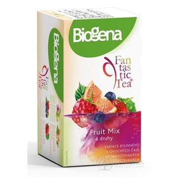 Biogena Fantastic Tea Fruit Mix 4 druhy po 5 vrecúšok, 1x20 ks obrázok