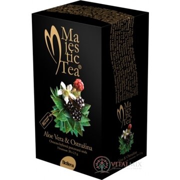 Biogena Majestic Tea Aloe Vera & Ostružina ovocno-bylinná zmes 20x2,5 g (50 g) obrázok