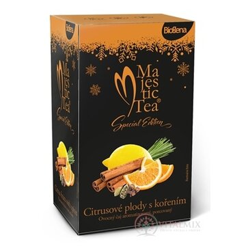 Biogena Majestic Tea Citrusové plody s korením ovocný čaj 20x2,4 g (48 g) obrázok