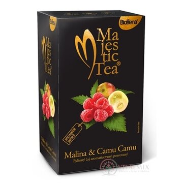 Biogena Majestic Tea Malina & Camu Camu bylinný čaj 20x2,5 g (50 g) obrázok