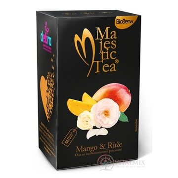Biogena Majestic Tea Mango & Ruža ovocný čaj 20x2,5 g (50 g) obrázok