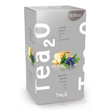 Biogena Tea2O Čučoriedka & Ženšen ovocný čaj 20x2,3 g (46 g) obrázok