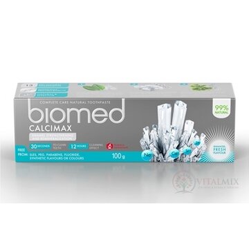 biomed CALCIMAX zubná pasta s prírodnými výťažkami z morských rias 1x100 g obrázok
