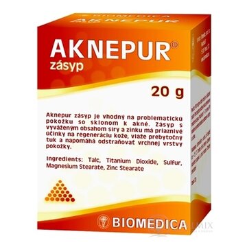BIOMEDICA AKNEPUR zásyp 1x20 g obrázok