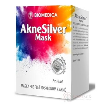 BIOMEDICA AkneSilver Mask maska pre pleť so sklonom k akné 7x10 ml obrázok