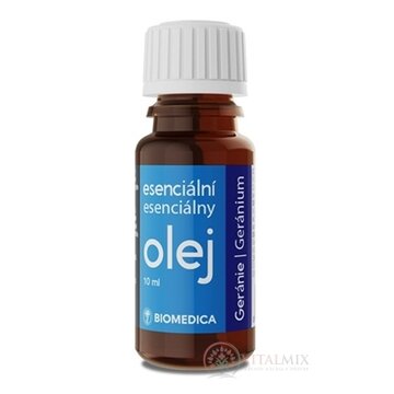 BIOMEDICA Esenciálny olej Geránium olej 1x10 ml obrázok