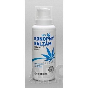 BIOMEDICA KONOPNÝ BALZAM CHLADIVÝ 1x200 ml obrázok