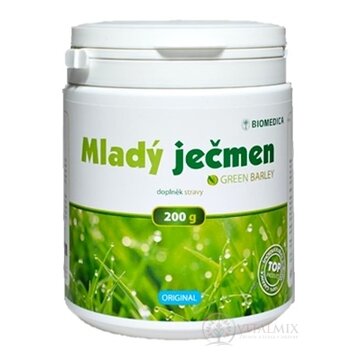 BIOMEDICA Mladý Jačmeň plv 1x200 g obrázok