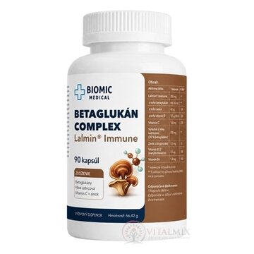 BIOMIC BETAGLUKÁN COMPLEX cps 1x90 ks obrázok