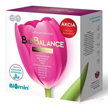 BIOMIN BioBalance MENOPAUSE AKCIA cps 120+60 (1 mesiac zadarmo) 1x180 ks obrázok
