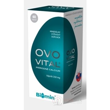 Biomin OVOVITAL PRÍRODNÉ CALCIUM cps 1x60 ks obrázok
