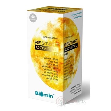 Biomin RESTART COVITAL DAY cps 1x60 ks obrázok