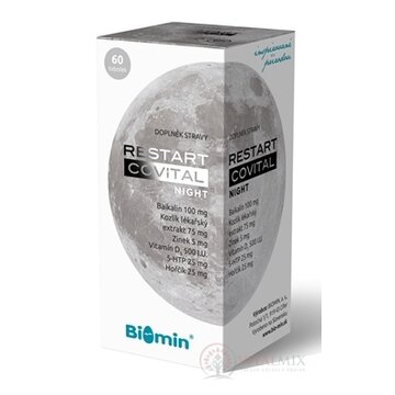 Biomin RESTART COVITAL NIGHT cps 1x60 ks obrázok