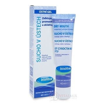 bioXtra SUCHO V ÚSTACH ústny gél 1x40 ml obrázok