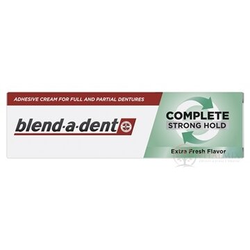 blend-a-dent COMPLETE STRONG HOLD Extra fresh super fixačný dentálny krém 1x47 g obrázok