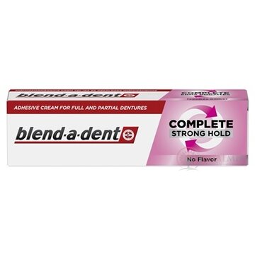 blend-a-dent COMPLETE STRONG HOLD No flavor fixačný dentálny krém, bez príchuti 1x47 g obrázok