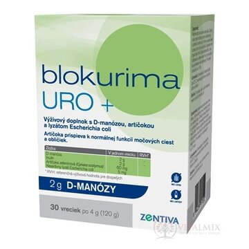Blokurima URO+ 2g D-manózy vrecká 1x30 ks obrázok
