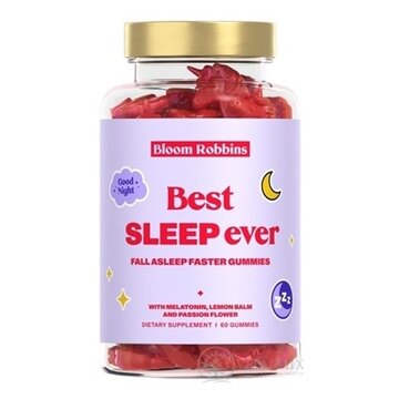 Bloom Robbins Best SLEEP ever žuvacie pastilky - gumíky, jednorožci 1x60 ks obrázok