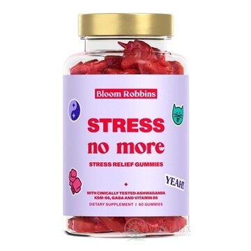 Bloom Robbins STRESS no more žuvacie pastilky - gumíky, jednorožci 1x60 ks obrázok