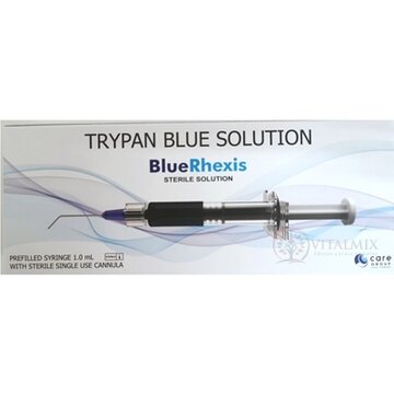 Blue Rhexis 0,06% roztok sterilný oftalmologický trypánovej modrej, kanyla 1x1 ml obrázok