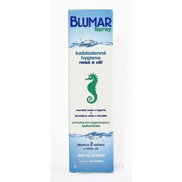 BLUMAR Spray izotonický roztok na hygienu nosa a uší, sprej 1x100 ml obrázok