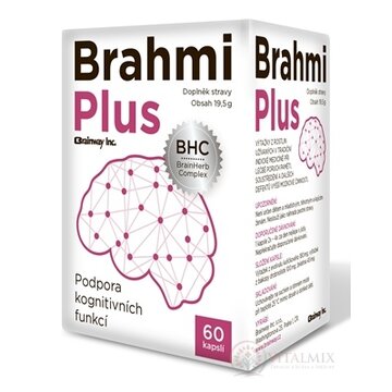 Brainway Brahmi Plus cps 1x60 ks obrázok
