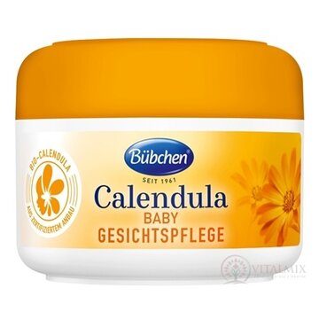 BUBCHEN Calendula BABY KRÉM NA TVÁR s nechtíkom 1x75 ml obrázok