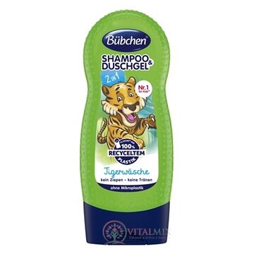 BUBCHEN KIDS ŠAMPÓN+GÉL 2v1 TIGER na sprchovanie 1x230 ml obrázok