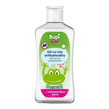 Bupi KIDS GÉL na ruky antibakteriálny so šalviou 1x100 ml obrázok