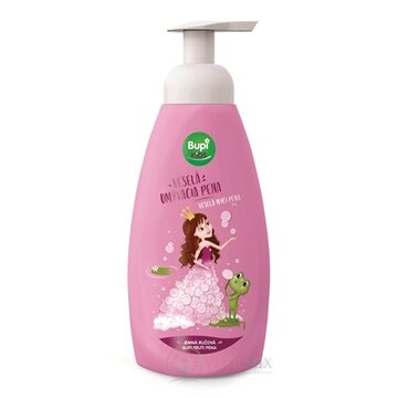 Bupi KIDS Veselá umývacia pena jemná ružová 1x500 ml obrázok