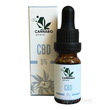 CANNABIOpharm CBD 5% konopný olej 1x10 ml obrázok