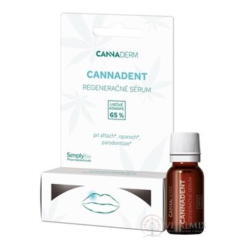 Cannaderm CANNADENT regeneračné sérum na afty a opary 1x5 ml obrázok