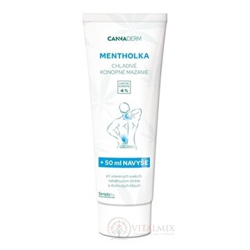 Cannaderm MENTHOLKA chladivé konopné mazanie 1x250 ml obrázok