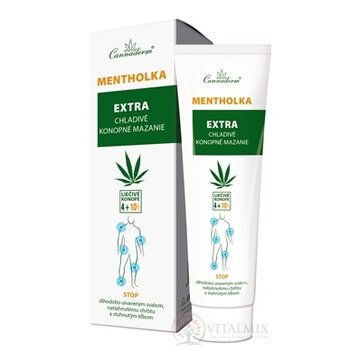 Cannaderm MENTHOLKA EXTRA chladivé konopné mazanie 1x150 ml obrázok
