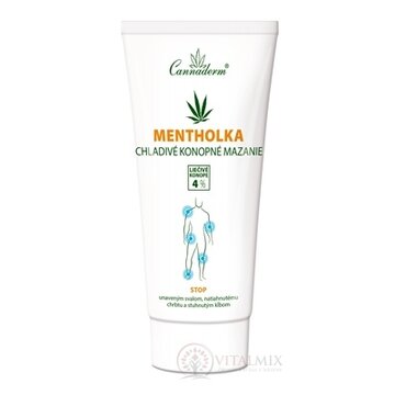 Cannaderm MENTHOLKA konopné mazanie na svaly a kĺby 1x200 ml obrázok