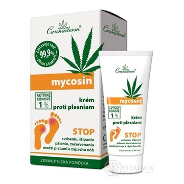 Cannaderm Mycosin krém proti plesniam 1x30 g obrázok