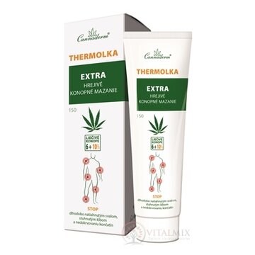 Cannaderm THERMOLKA EXTRA hrejivé konopné mazanie 1x150 ml obrázok