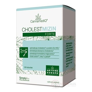 CannamediQ CHOLESTMIZIN Forte cps 1x30 ks obrázok