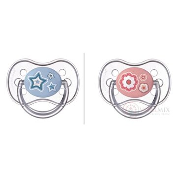 Canpol Babies Utišujúci cumlík Newborn baby (0-6m) A, silikón, okrúhly, 1x1 ks obrázok