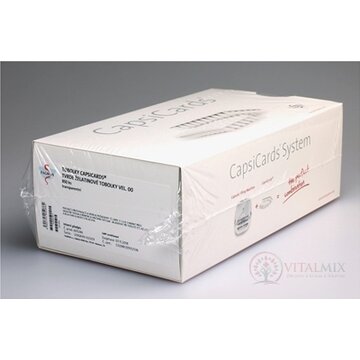 CapsiCards žel. kapsule vel´. 00 - FAGRON transparentné 850 ks kartón 17x50 ks (1 bal.), 1x1 set obrázok