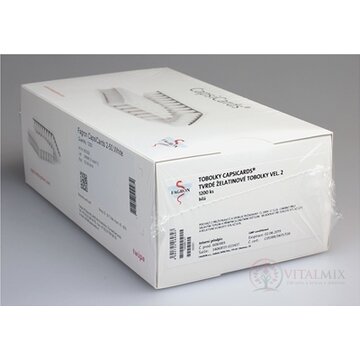CapsiCards žel. kapsule vel´. 2 - FAGRON biele 1200 ks kartón 24x50 ks (1 bal.) obrázok