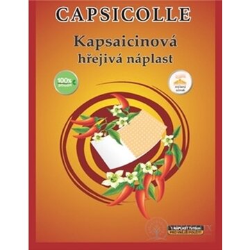 CAPSICOLLE Kapsaicínová hrejivá náplasť 7x10 cm 1x1 ks obrázok