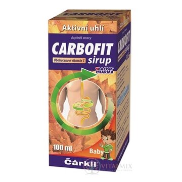 CARBOFIT Čárkll Baby sirup 1x100 ml obrázok