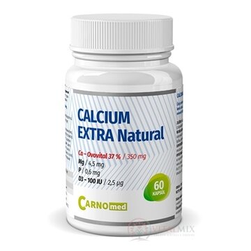 CarnoMed Calcium EXTRA Natural cps 1x60 ks obrázok