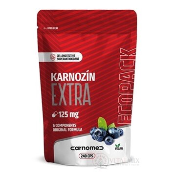CarnoMed Karnozín EXTRA 125 mg ECOPACK cps 1x240 ks obrázok