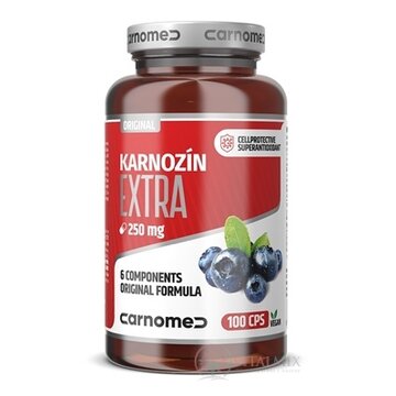 CarnoMed Karnozín EXTRA Pure&Strong cps 1x100 ks obrázok