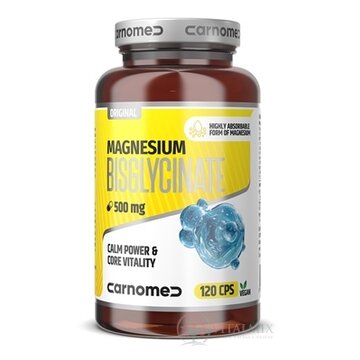 CarnoMed Magnesium bisglycinate 500 mg cps 1x120 ks obrázok