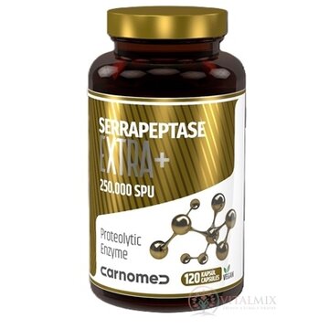 CarnoMed SERRAPEPTASE EXTRA+ 250.000 SPU cps (pre zvieratá) 1x120 ks obrázok