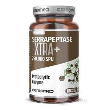 CarnoMed SERRAPEPTASE EXTRA+ 250.000 SPU cps (pre zvieratá) 1x60 ks obrázok